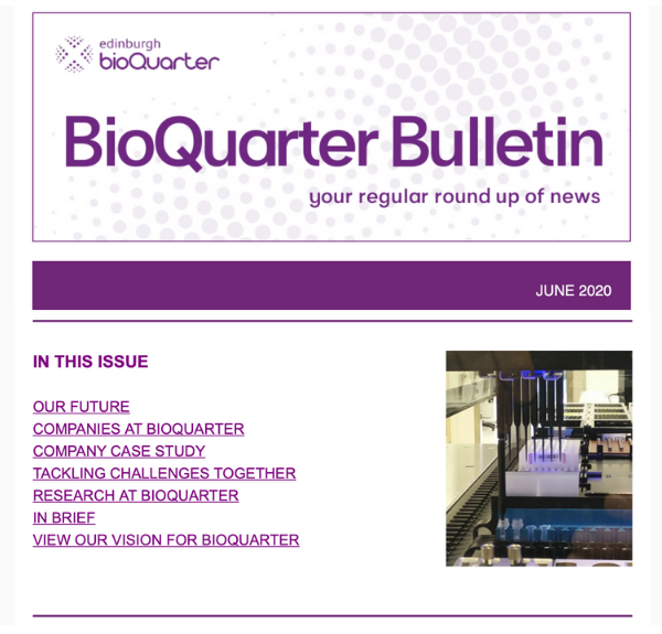 BioQuarter Bulletin June