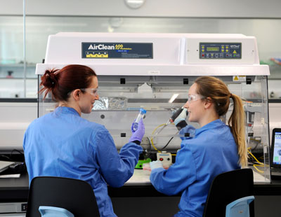 Scientists at work at LifeArc (formerly Medical Research Council Technology), BioQuarter Edinburgh.

Taken 22-02-2018