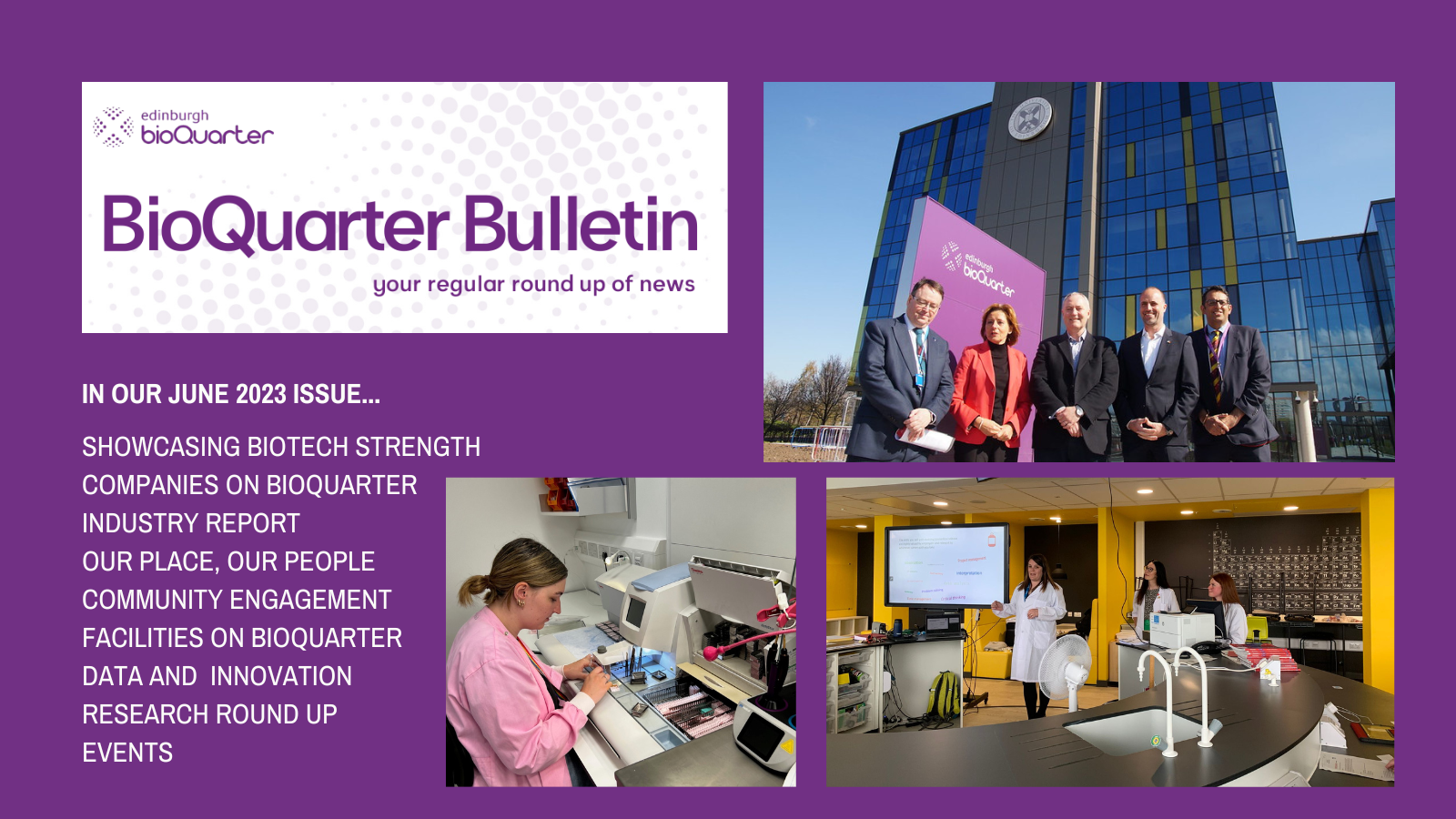 Bioquarter Map BioQuarter Bulletin issue June 2023 | News | Edinburgh BioQuarter